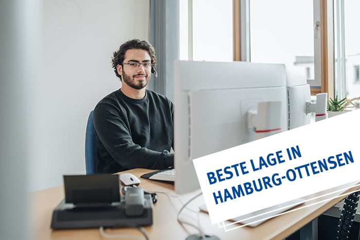 Student bei der Arbeit