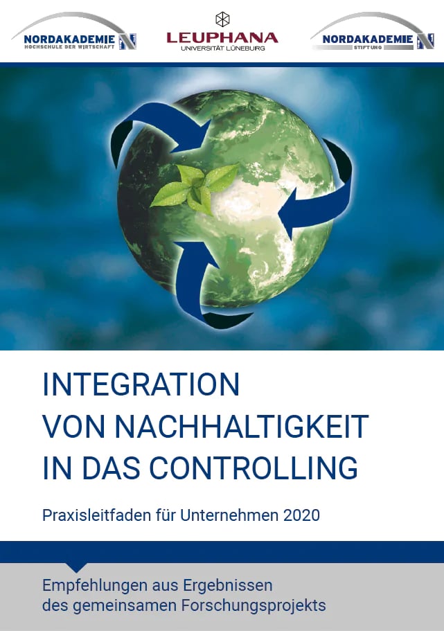 Cover Praxisleitfaden zur Integration von Controlling und Nachhaltigkeit