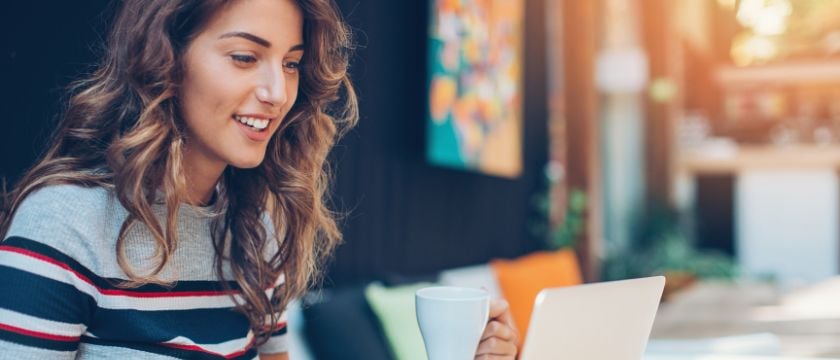 Woman on laptop