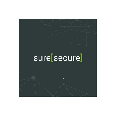 Logo sure secure rund png
