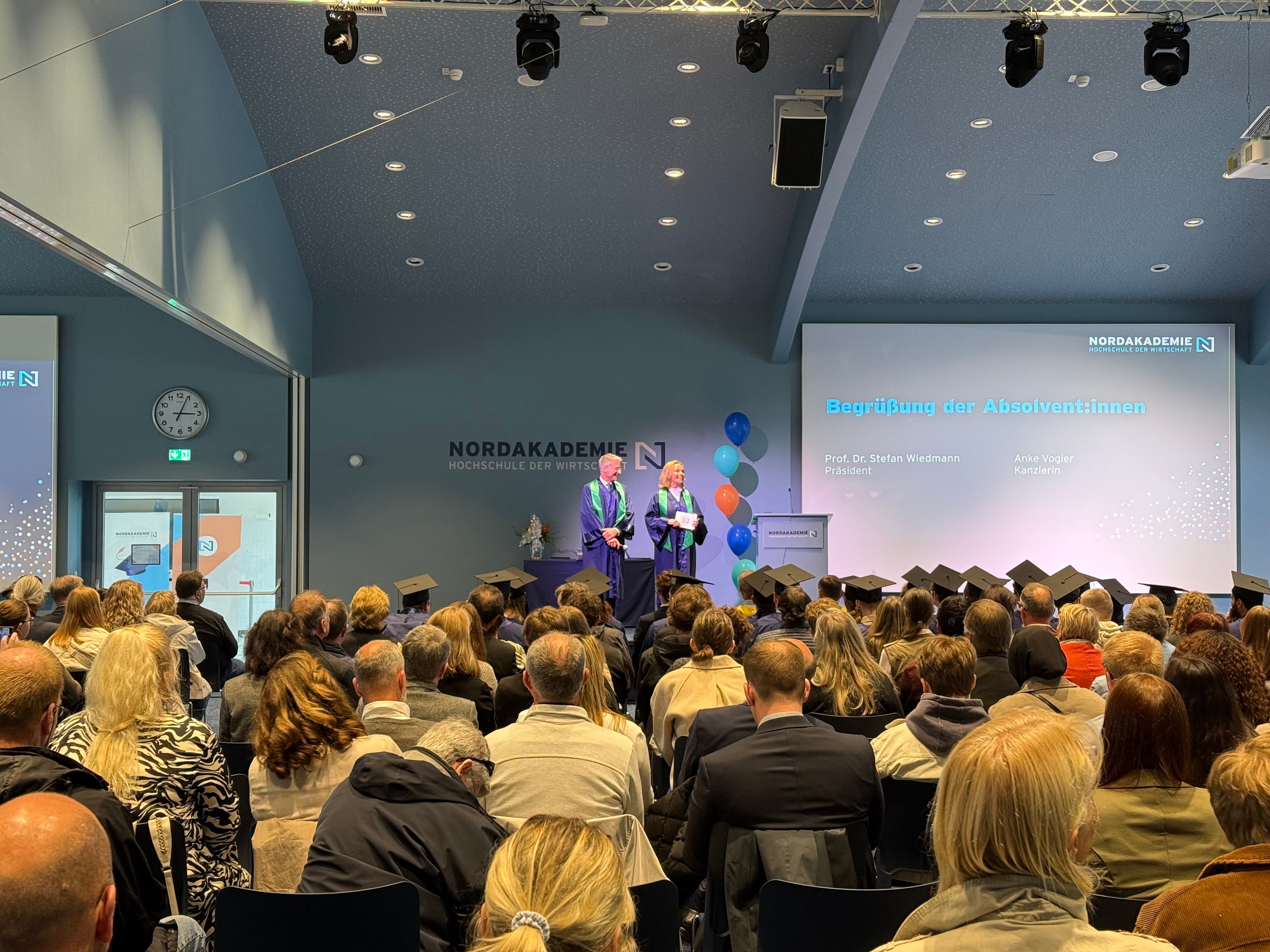 Bachelorgraduierung 2026 an der NORDAKADEMIE