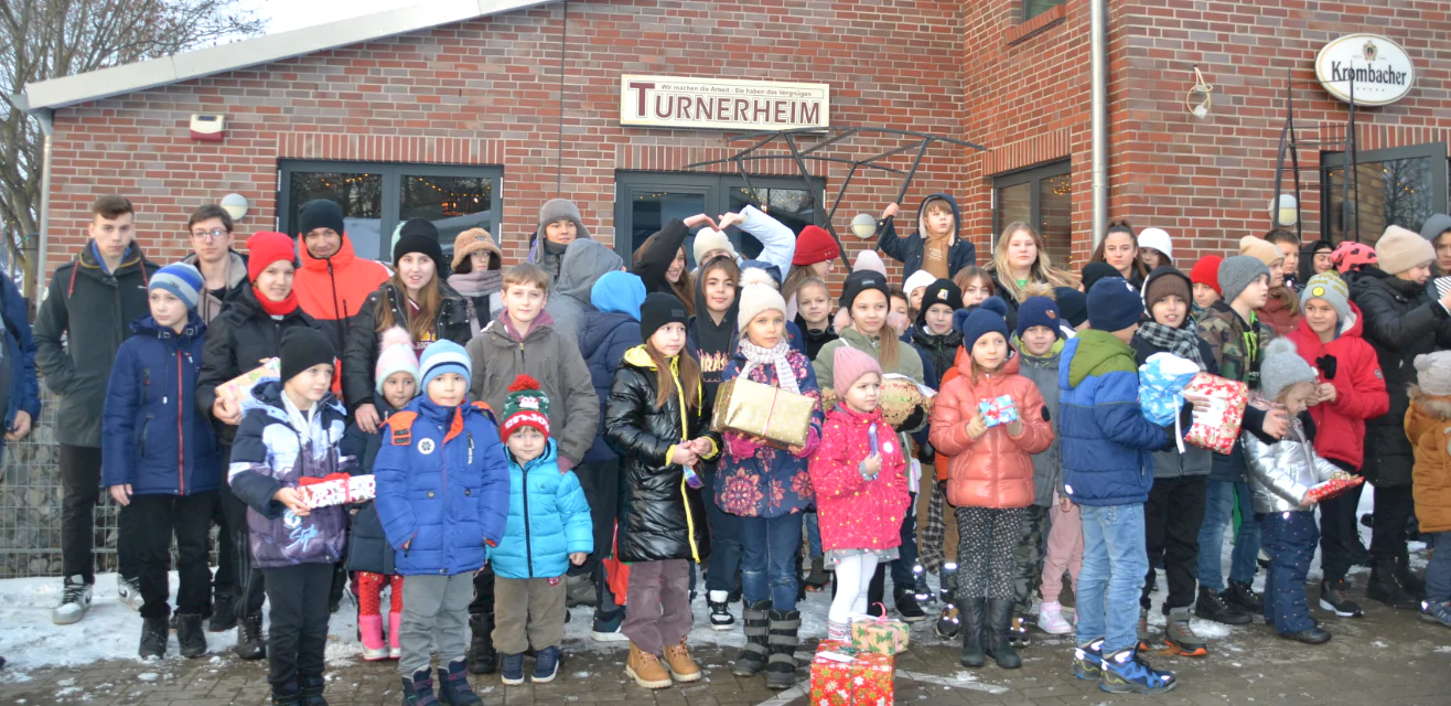 Wunschbaum für geflüchtete Kinder